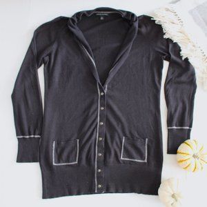 Banana Republic Women's Cardigan Black Size Medium